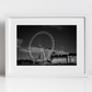 London Eye Black And White Photography Print