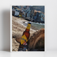 Birra Messina Sicilian Wall Art Cefalù Beach Photography Print