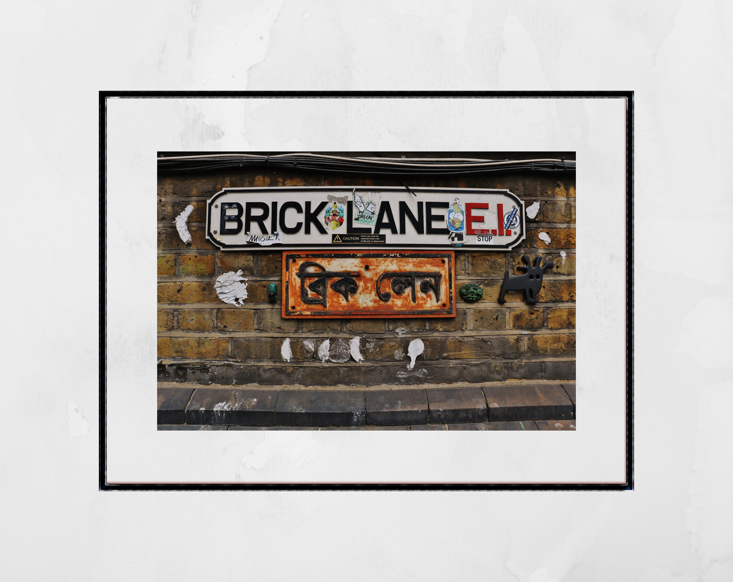 Brick Lane Poster London Photography Print