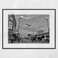 Ridley Road Market Dalston London Street Black And White Photography Print