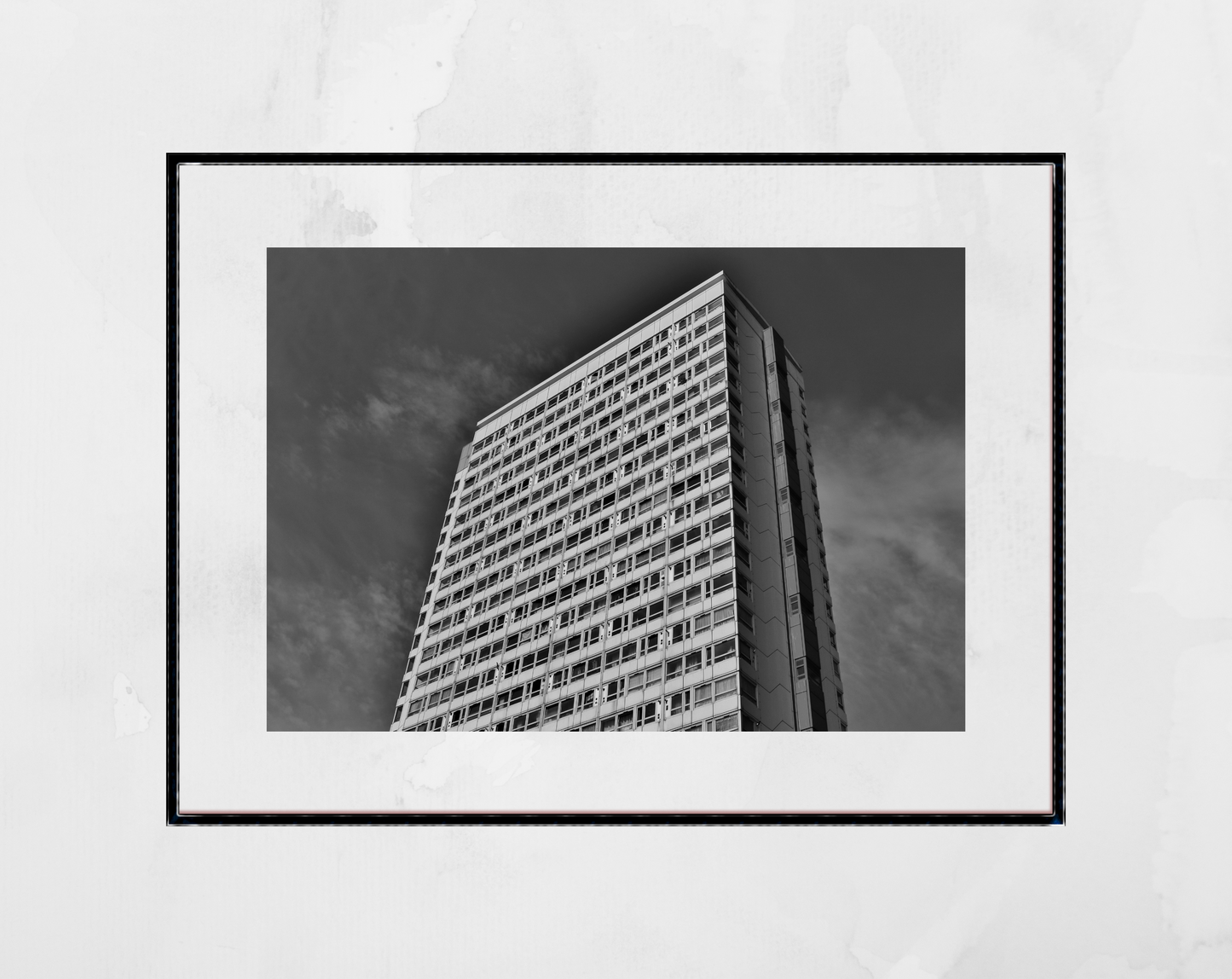 Brutalist Wall Art Pepys Estate London Black And Photography