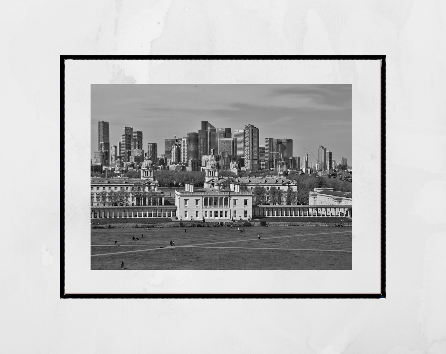 Greenwich Park London Black And White Photography Print