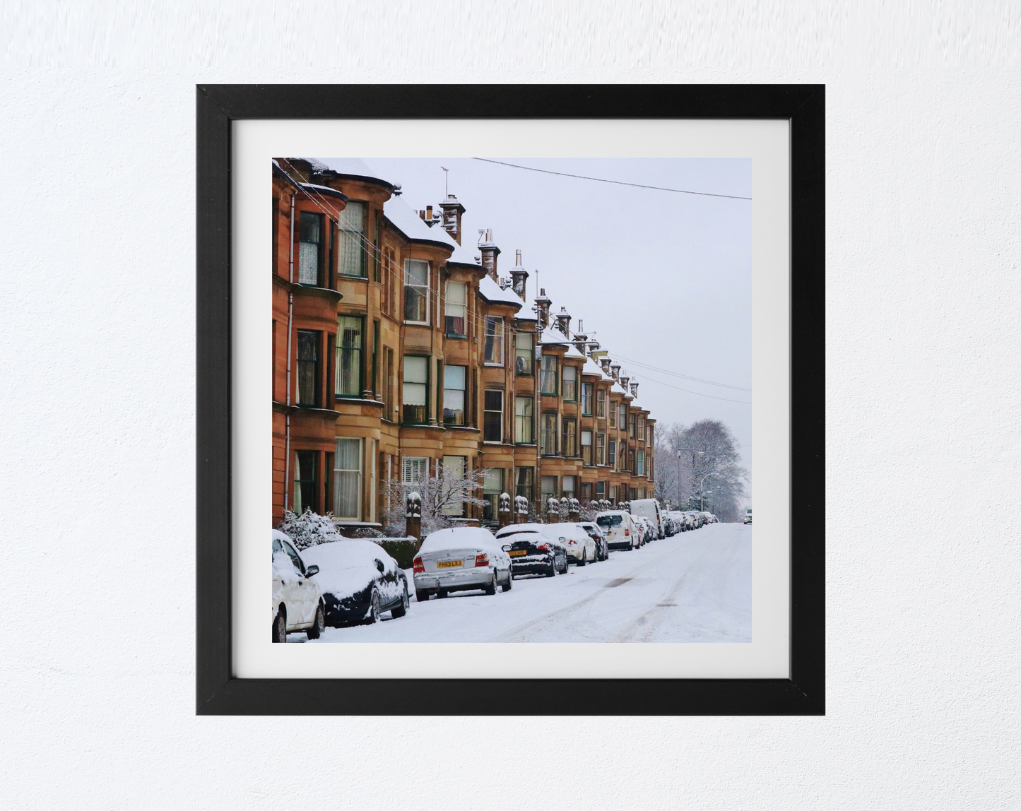 Pollokshields Glasgow Tenement Photography Print