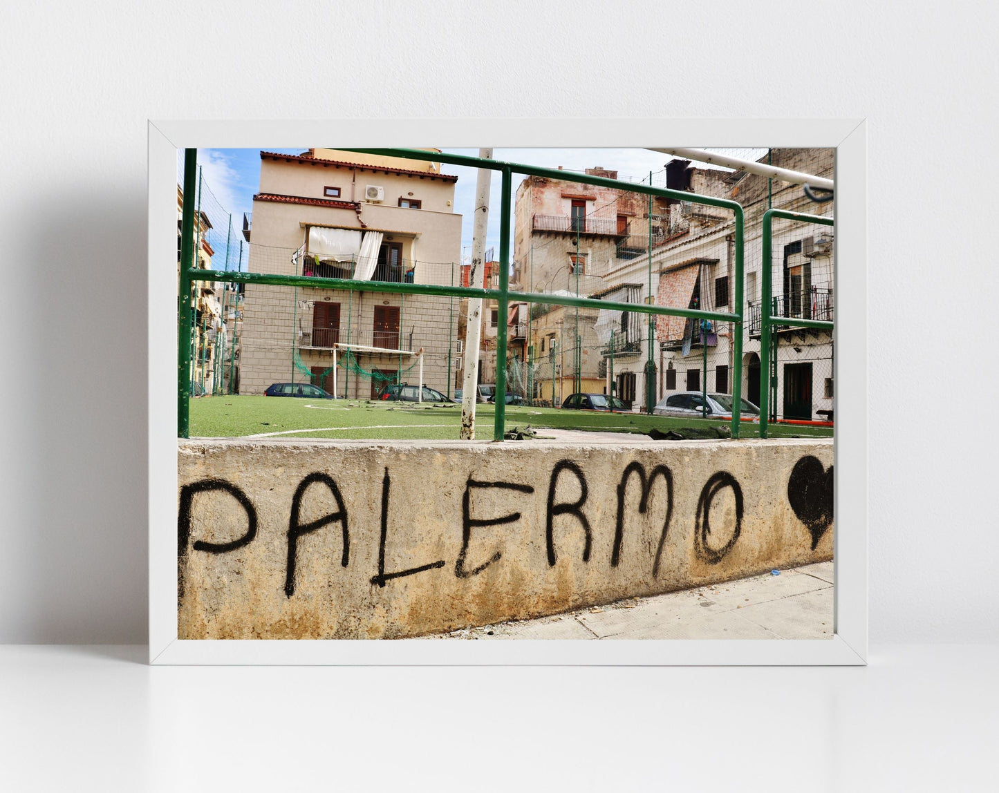 Palermo Sicily Print Football Wall Art Street Photography