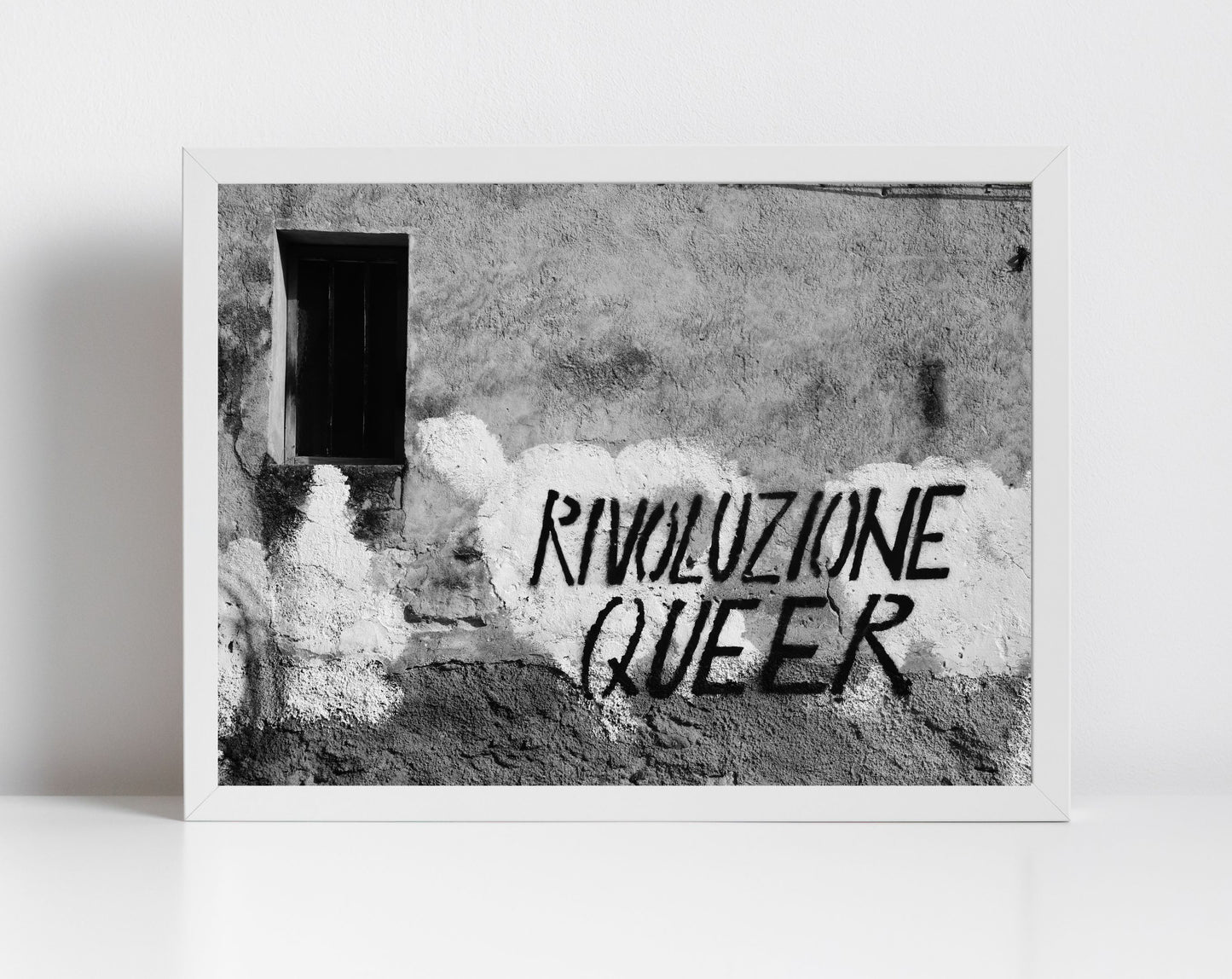 Queer Art Black And White Print Palermo Sicily Photography