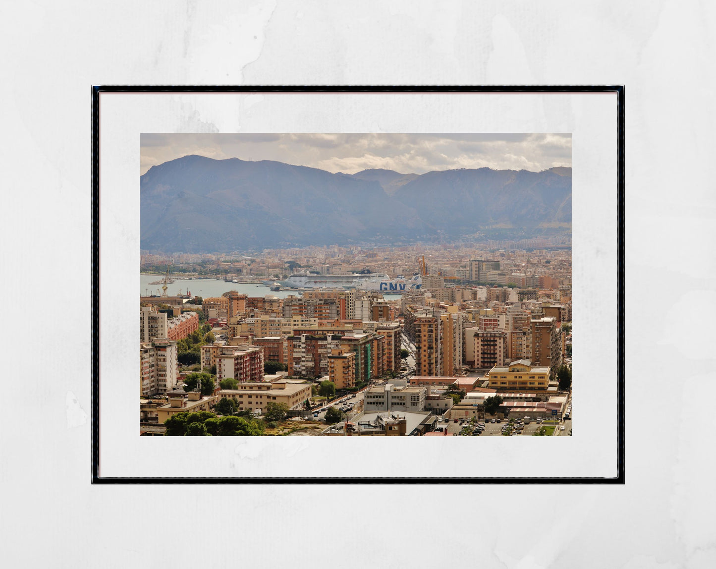 Palermo Sicily Skyline Photography Print