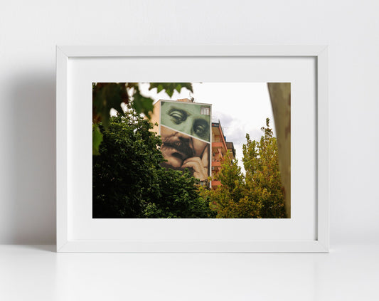 Giovanni Falcone Palermo Street Art Photography Print