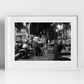 La Vucciria Palermo Sicily Black And White Photography Print