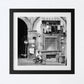 Naples Street Photography Square Print