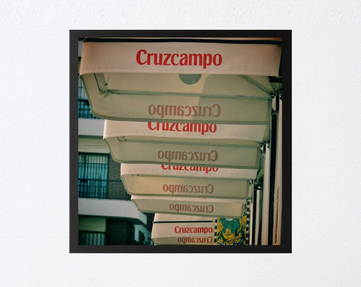 Cruzcampo Seville Square Print