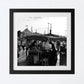Eminönü Istanbul Black And White Square Photography Print
