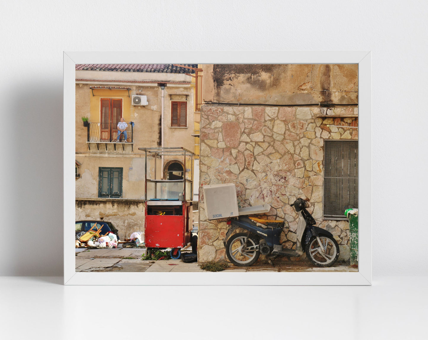 Palermo Sicily Print Italy Wall Art Street Photography