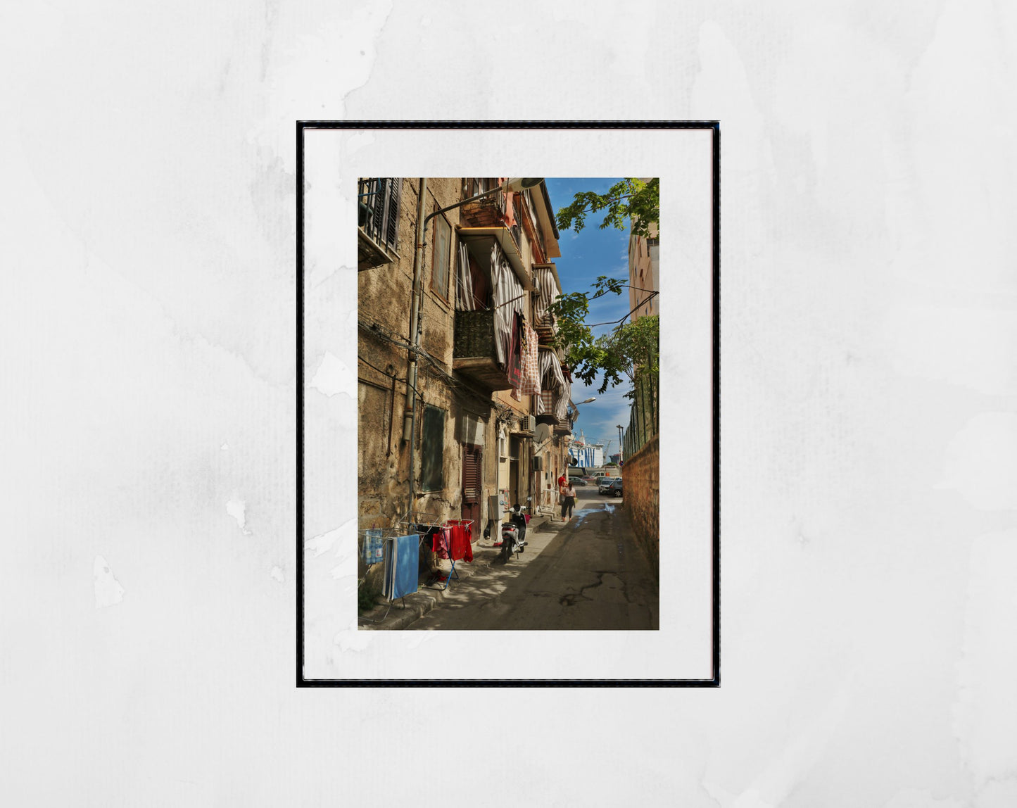 Palermo Sicily Street Photography Print Italy Wall Art