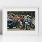 Palermo Sicily Print Street Photography Vespa Poster