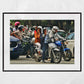 Palermo Sicily Print Street Photography Vespa Poster