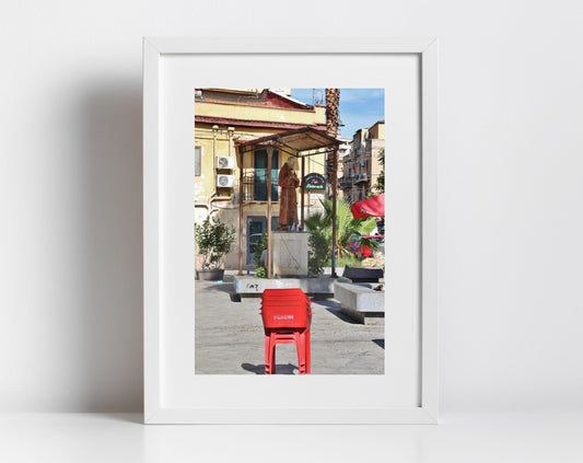 Palermo Sicily Print Street Photography Religious Wall Art