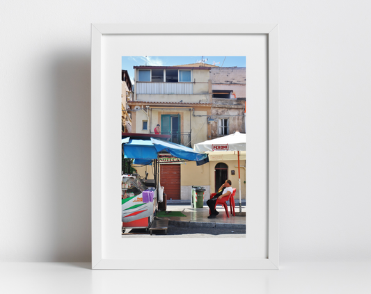 Borgo Vecchio Palermo Sicily Art Print Street Photography