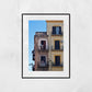 Palermo Sicily Balcony Photography Black And White Art Print Italy Wall Art