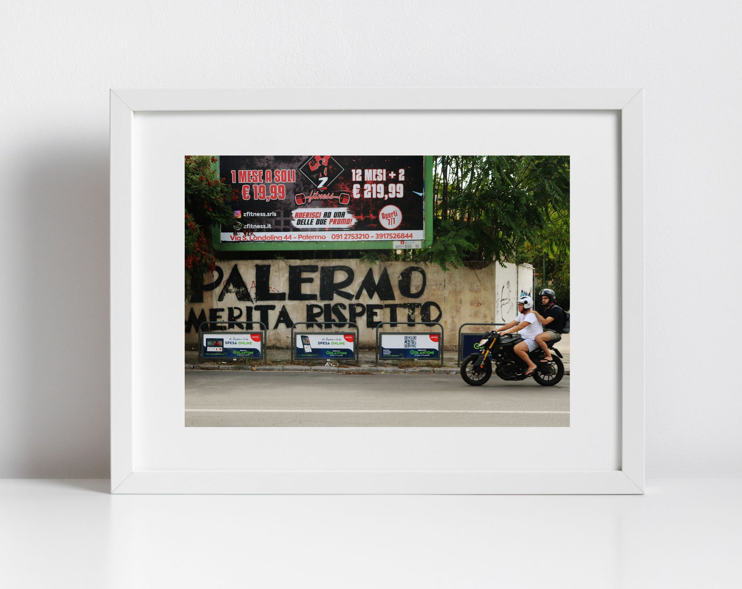 Palermo Sicily Print Street Photography Italian Wall Art