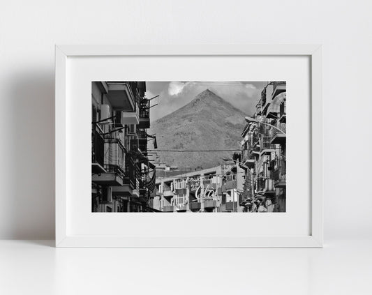 Palermo Sicily Black And White Print Italy Wall Decor Fine Art Photography