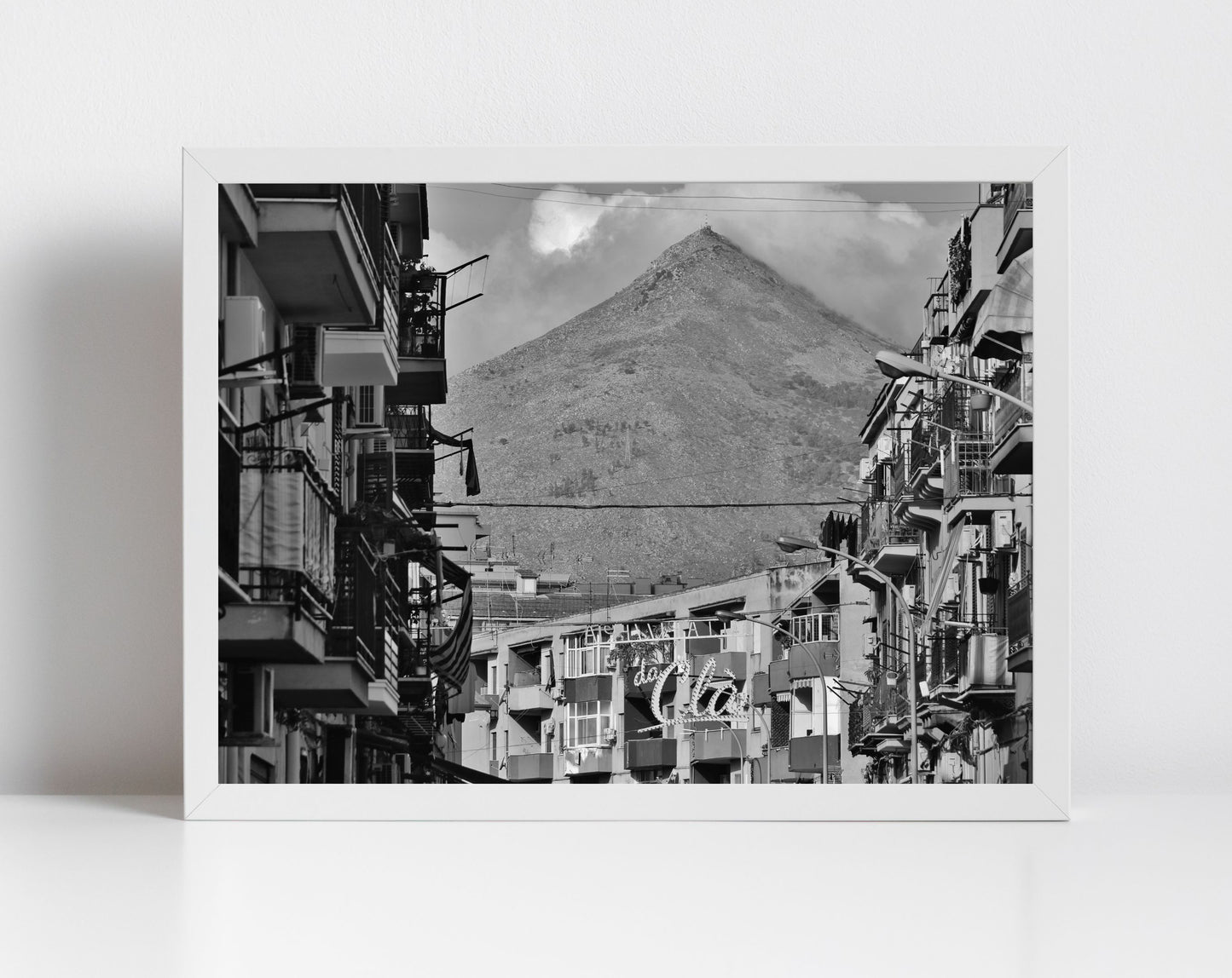 Palermo Sicily Black And White Print Italy Wall Decor Fine Art Photography