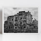 Palermo Sicily Black And White Print Abandoned Photography