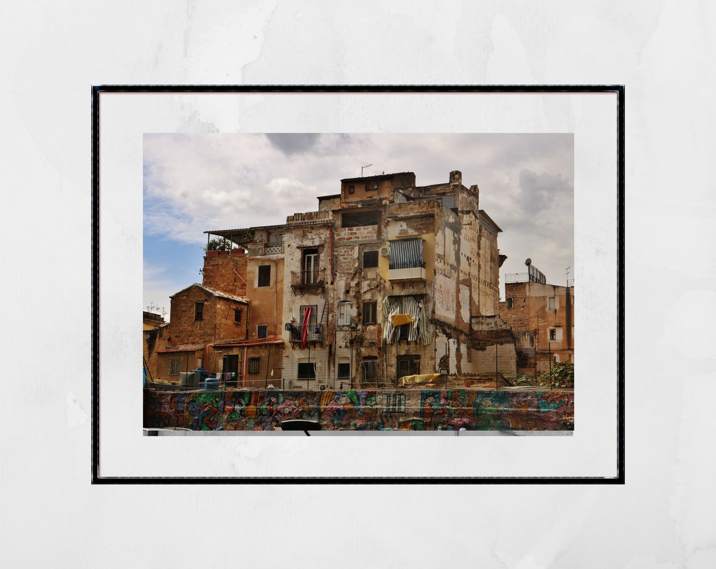 Palermo Sicily Print Abandoned Photography