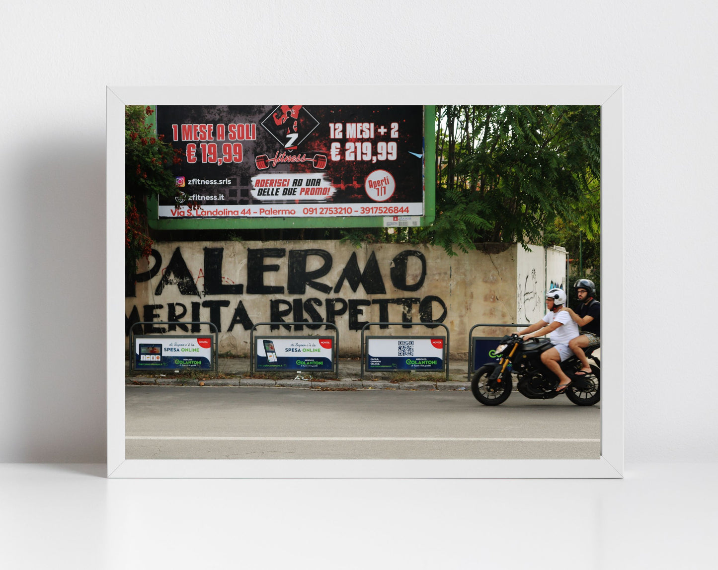 Palermo Sicily Print Street Photography Italian Wall Art