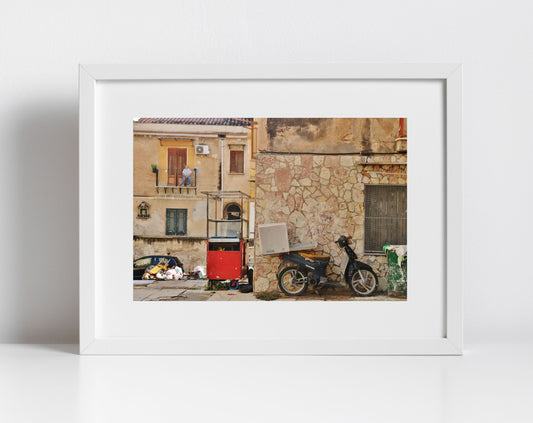 Palermo Sicily Print Italy Wall Art Street Photography