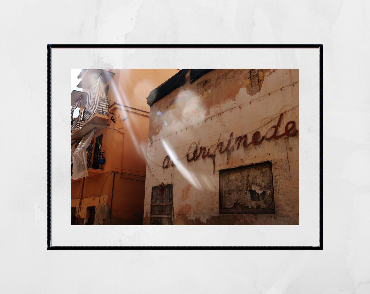 Borgo Vecchio Palermo Sicily Print Italy Wall Art