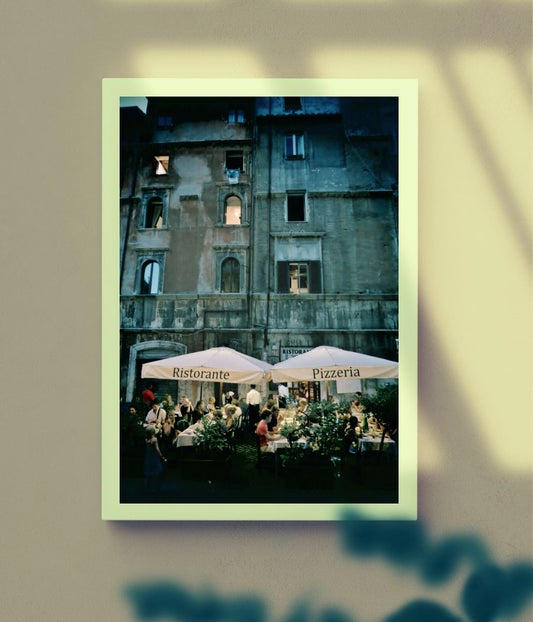 Rome Restaurant Photography Art