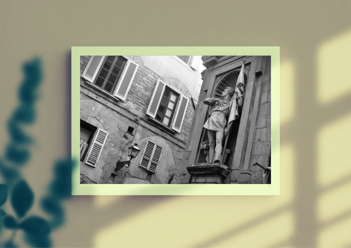 Florence Italy Photography Art: Michele di Lando (Black And White)