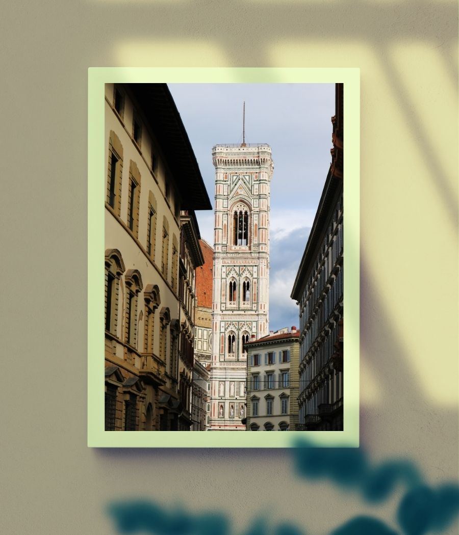 Florence Italy Fine Art Photography Print: Giotto's Campanile