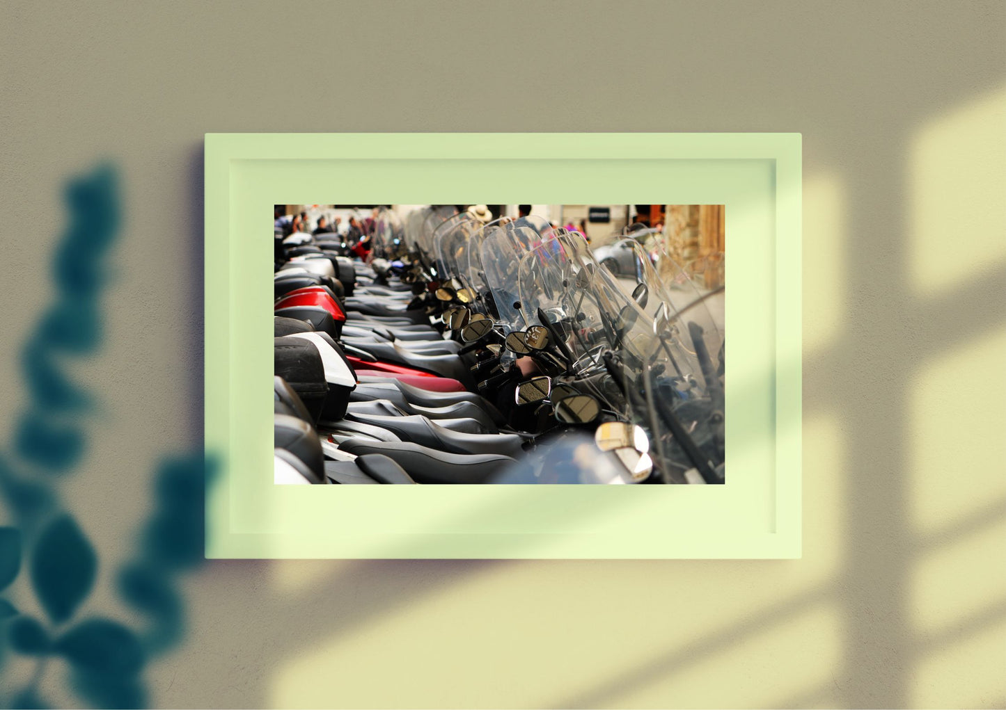 Florence Italy Vespas Photography Art Print