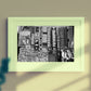 Napoli Football Club Black And White Photography Art Print