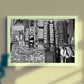 Napoli Football Club Black And White Photography Art Print