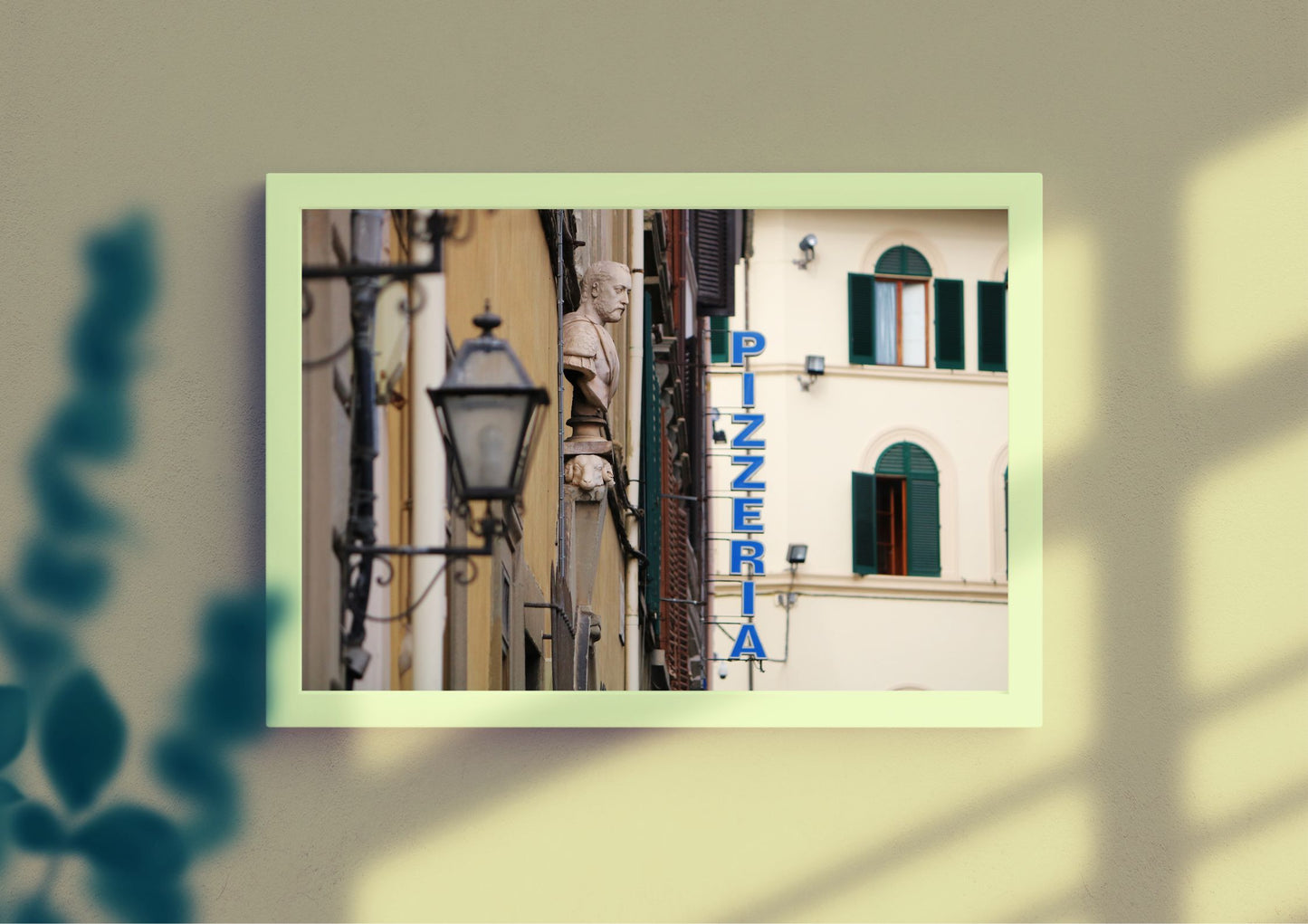 Florence Italy Pizzeria Photography Art Print