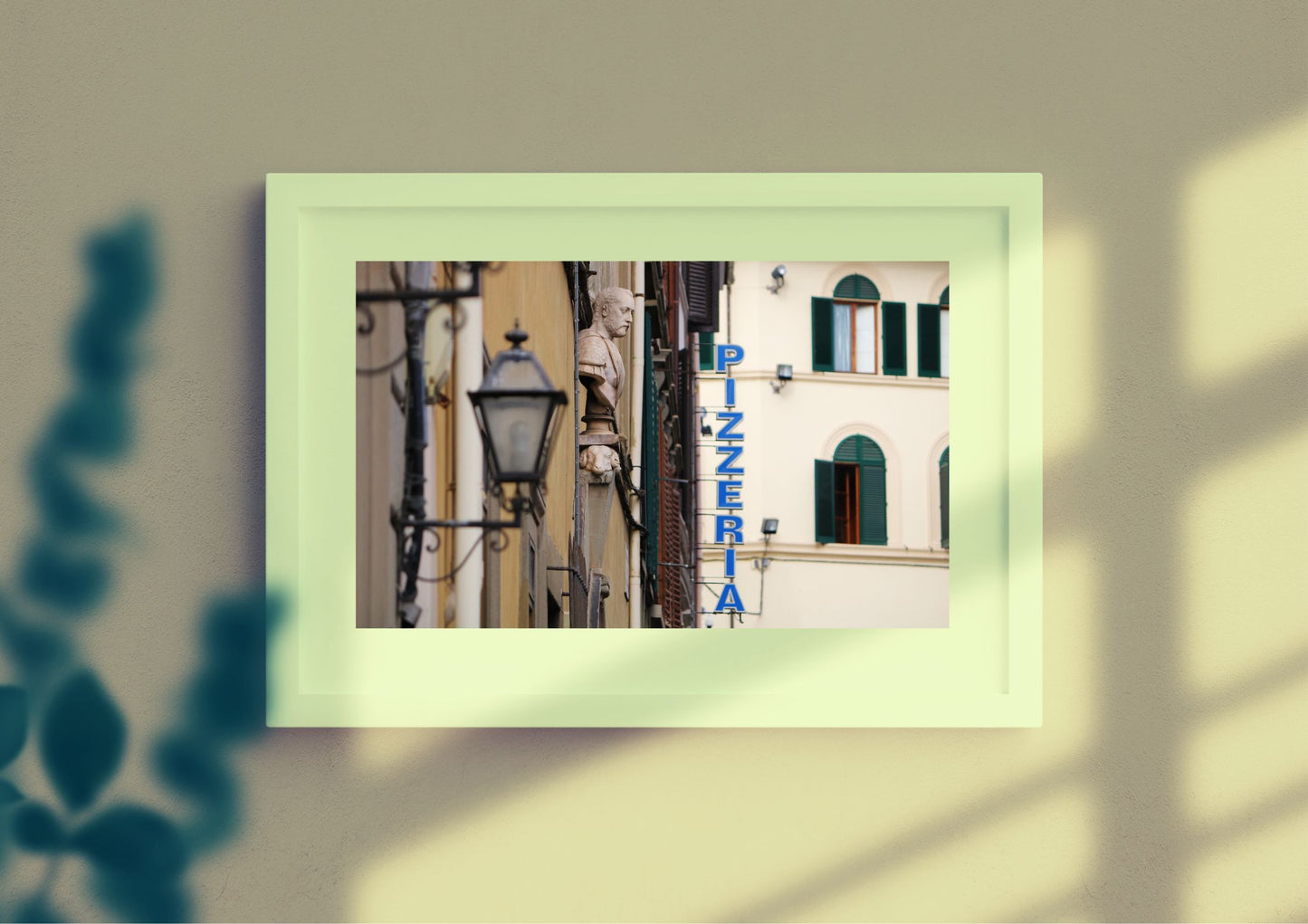 Florence Italy Pizzeria Photography Art Print