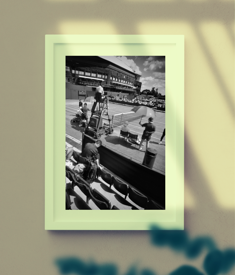 Tennis Wimbledon Photography Art Print
