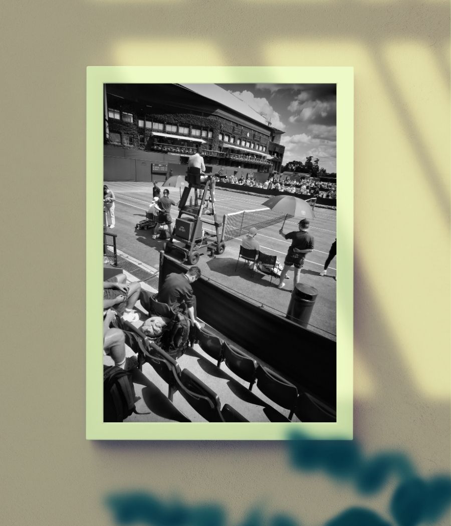Tennis Wimbledon Photography Art Print