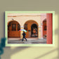 Bologna Street Photography Via Del Pratello Art Print
