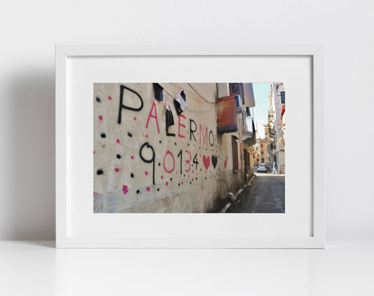 Sicily Palermo F.C. Print Football Wall Art Street Photography