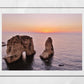 Pigeon Rocks Beirut Print: Lebanon Photography, Raouche Rocks