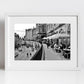 Victoria Terrace Edinburgh Black And White Photography Print