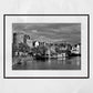 Leith Shore Black And White Photography Print