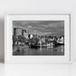 Leith Shore Black And White Photography Print