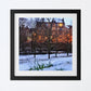 Glasgow West End Tenements Photography Print