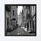 Istanbul Wall Art Galata Tower Black And White Square Photography Print