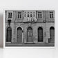 Valletta Malta Print Doorway Art Street Black And White Photography