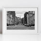 Glasgow Black And White Photography Print